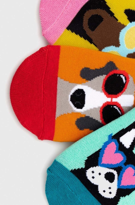 Skarpetki damskie w pieski (3-pack) kolor multicolor RS24.LGD604 multicolor RS24