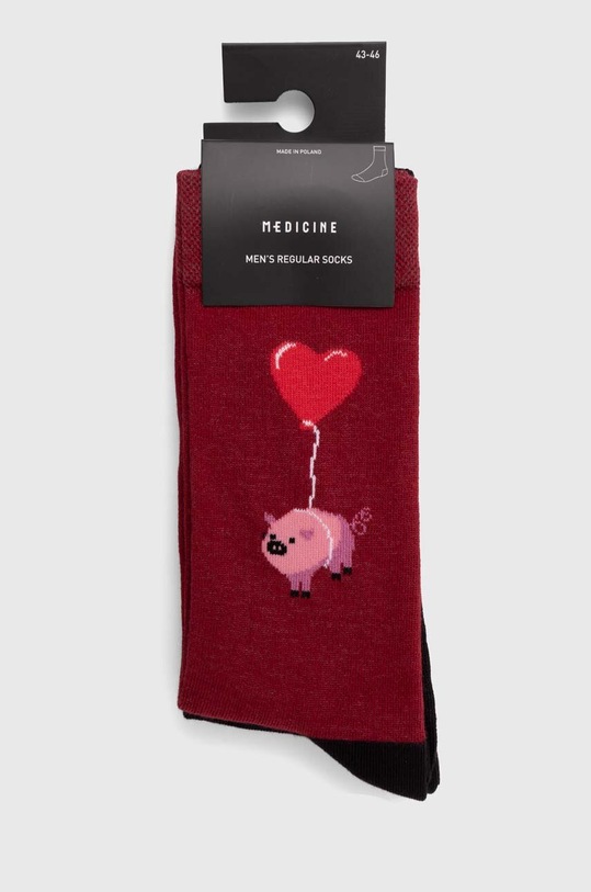Odzież Medicine skarpetki bawełniane 2-pack RS24.LGM100 multicolor