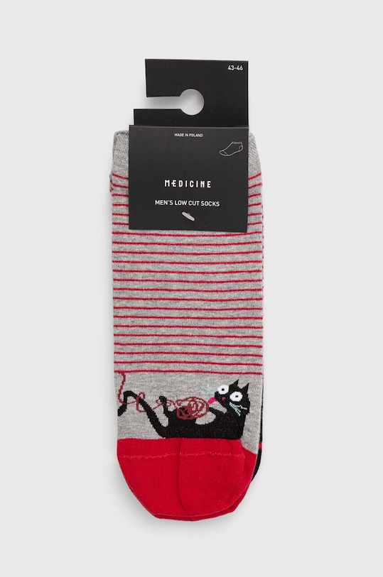 Oblečenie Bavlnené ponožky pánske RS24.LGM502 viacfarebná