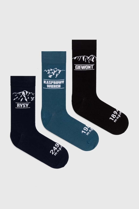 Бавовняні шкарпетки Medicine 3-pack RS24.LGMA51 барвистий RS24
