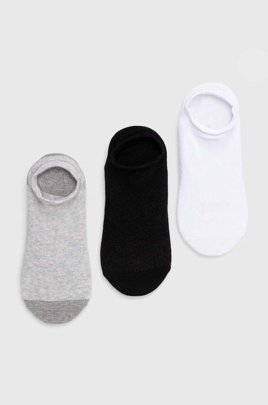 Skarpetki bawełniane męskie (3-pack) kolor multicolor skarpetki krótkie multicolor RS24.LGMB04