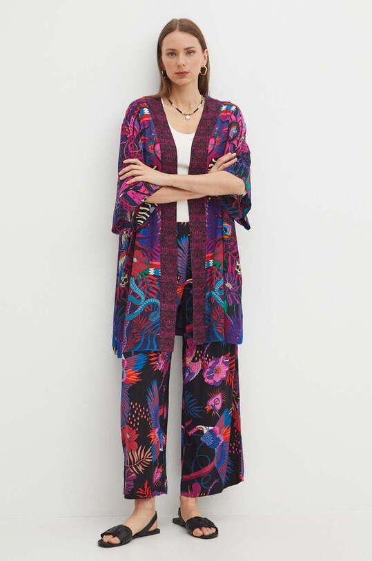 Kimono damskie wzorzyste kolor multicolor RS24.NKDB00 multicolor RS24
