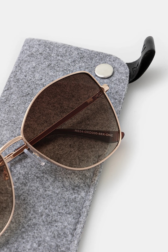 Akcesoria Okulary przeciwsłoneczne damskie RS24.OKD300 brązowy