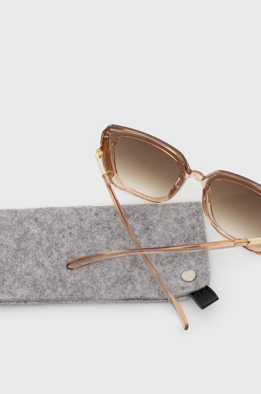 Doplnky Slnečné okuliare dámske béžová farba RS24.OKD604 béžová