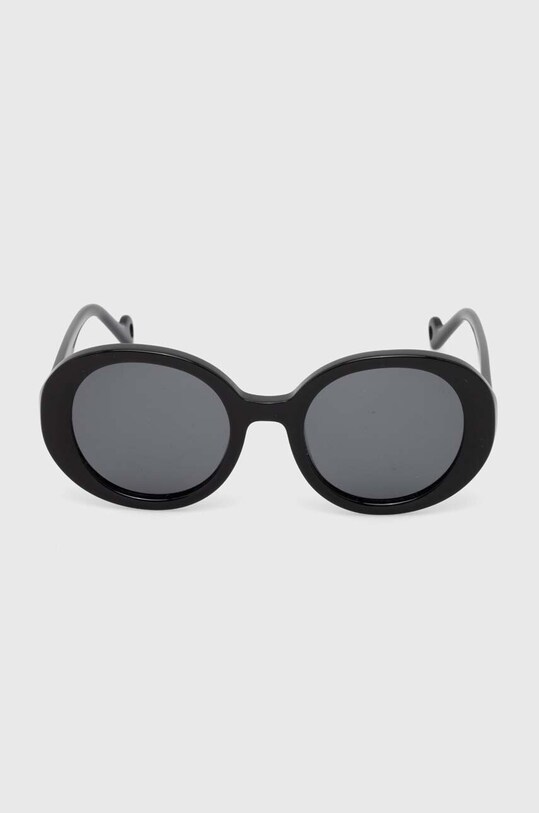 Akcesoria Okulary przeciwsłoneczne damskie z acetatu z polaryzacją kolor czarny RS24.OKD807 czarny