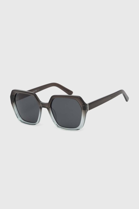 Okulary przeciwsłoneczne damskie z acetatu z polaryzacją kolor szary RS24.OKD811 szary RS24