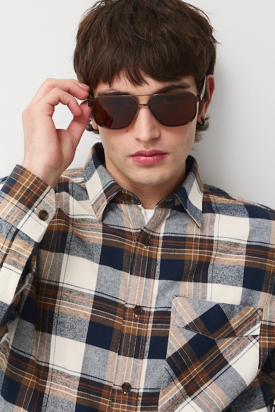 Medicine okulary przeciwsłoneczne RS24.OKM300 brązowy