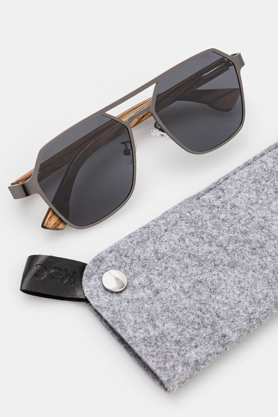 Okulary przeciwsłoneczne męskie z polaryzacją kolor czarny RS24.OKM505 czarny