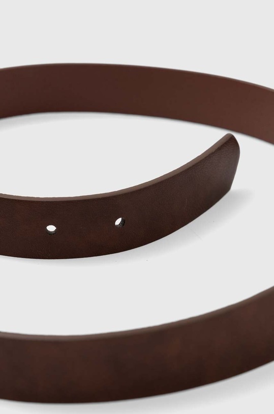 Pásek dámský z eko-kůže hnědá barva RS24.PAD200 hnědá RS24
