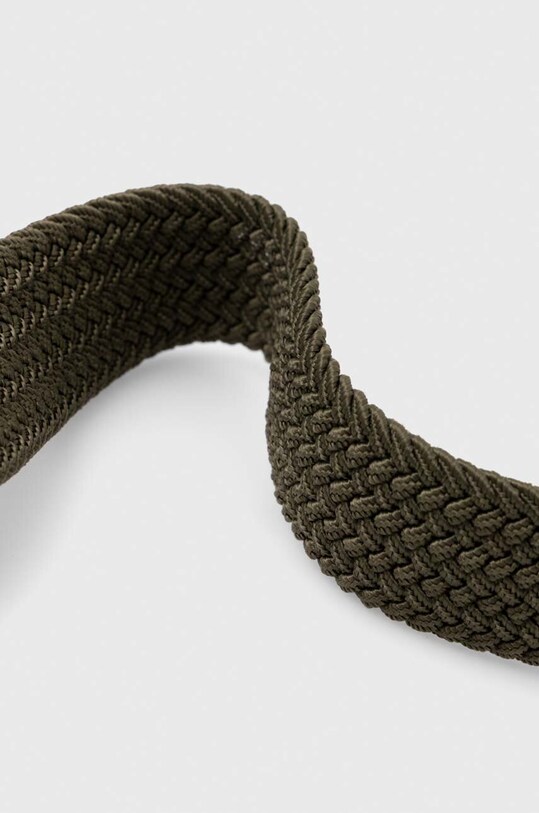 Pasek męski pleciony kolor zielony RS24.PAM704 zielony RS24