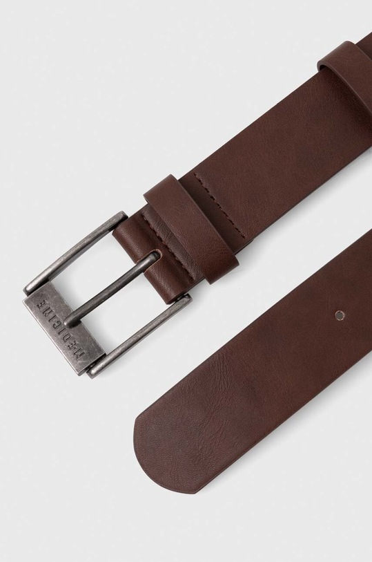 Pasek męski ze skóry ekologicznej kolor brązowy RS24.PAM705 brązowy RS24
