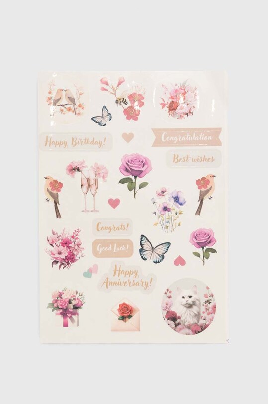 Album na zdjęcia z okładką w kwiaty kolor multicolor RS24.PAU503 multicolor RS24