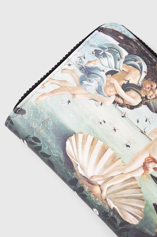 Akcesoria Portfel damski ze skóry ekologicznej z kolekcji Eviva L'arte kolor multicolor RS24.PFD254 multicolor