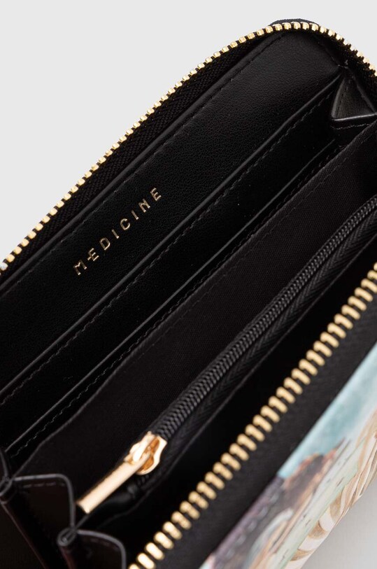 Portfel damski ze skóry ekologicznej z kolekcji Eviva L'arte kolor multicolor multicolor RS24.PFD254