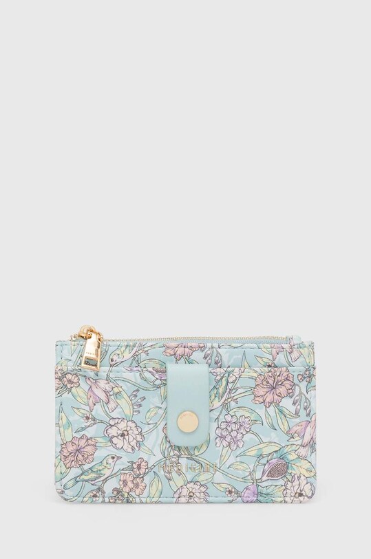 Peňaženka dámska z ekologickej kože so vzorom viac farieb imitácia kože viacfarebná RS24.PFD706