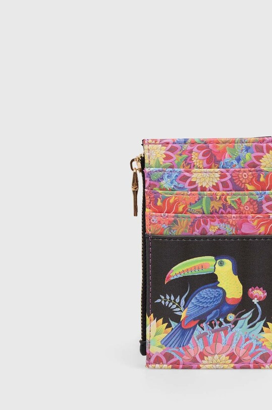 Akcesoria Portfel damski ze skóry ekologicznej z kolekcji Jane Tattersfield x Medicine kolor multicolor RS24.PFD850 multicolor