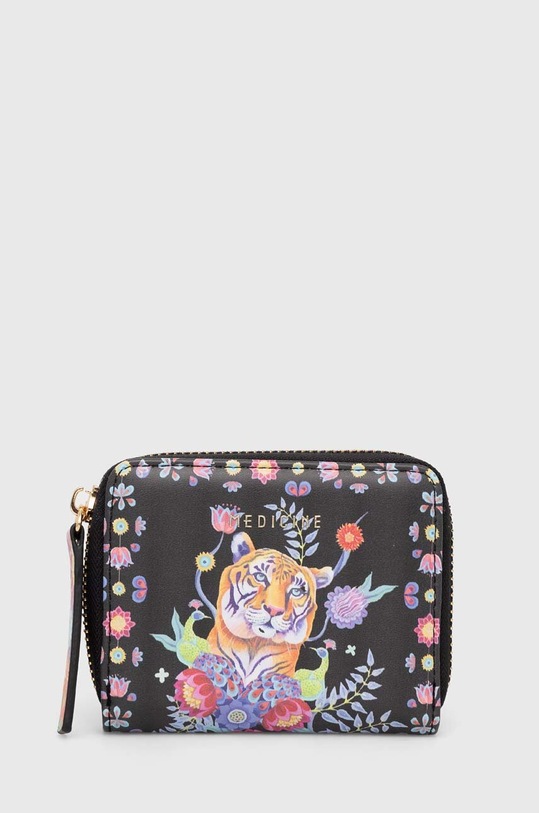 Portfel damski ze skóry ekologicznej z kolekcji Jane Tattersfield x Medicine kolor multicolor wzorzyste multicolor RS24.PFD851