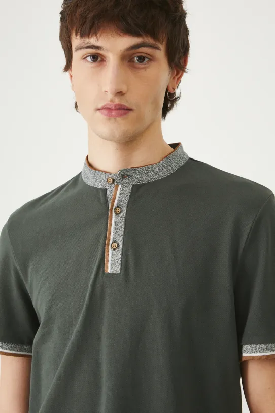 Medicine tricou polo verde RS24.POM301