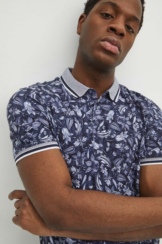 Medicine polo bawełniane granatowy RS24.POM304