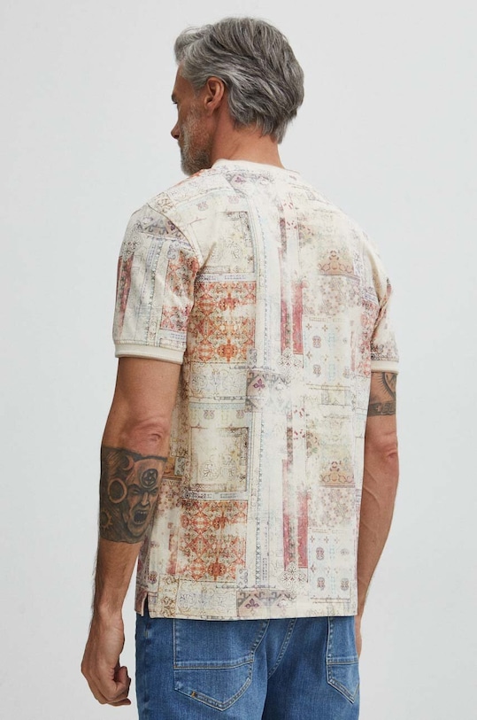 Ruházat Medicine pamut póló RS24.POM500 bézs