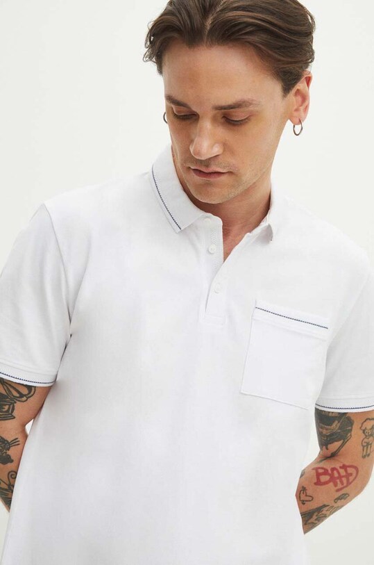 Medicine polo biały RS24.POMB03