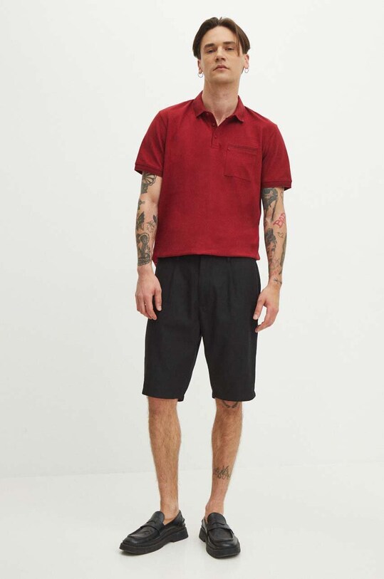 Medicine tricou polo RS24.POMB03 rosu RS24