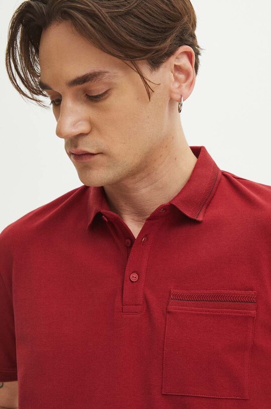 Medicine tricou polo rosu RS24.POMB03