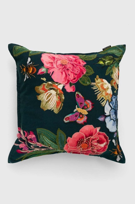 Poszewka dekoracyjna na poduszkę z aplikacją 45 x 45 cm wzorzysta RS24.PSU502 multicolor RS24