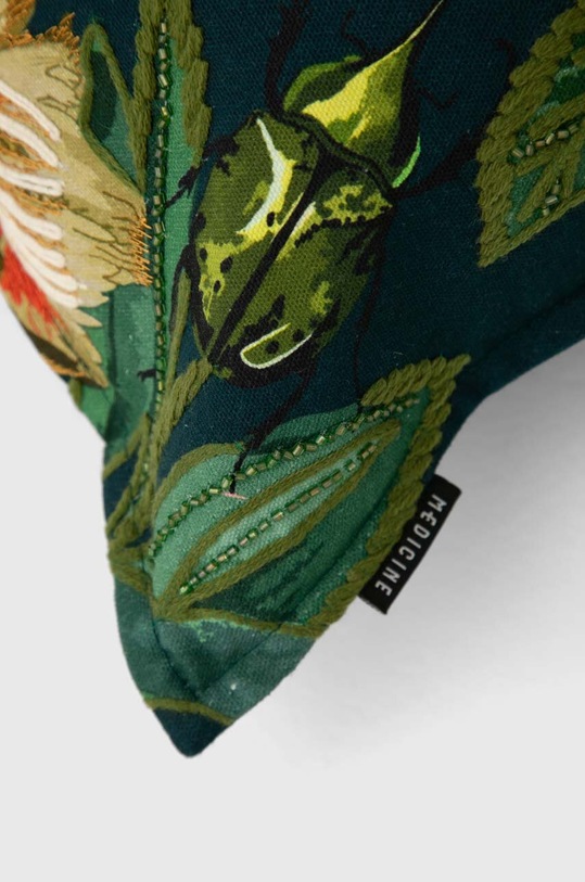 Poszewka dekoracyjna na poduszkę z aplikacją 45 x 45 cm wzorzysta multicolor RS24.PSU502