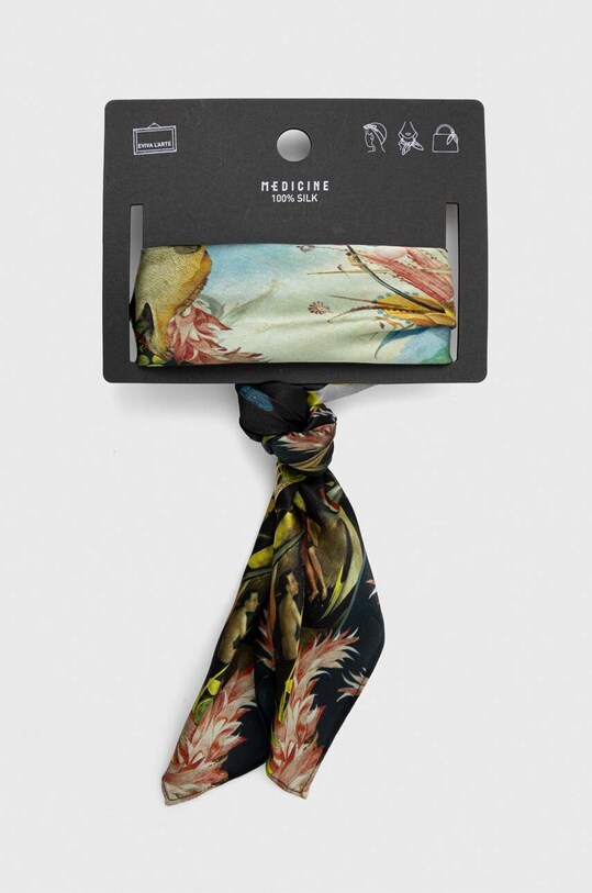 Chusta jedwabna damska z kolekcji Eviva L'arte kolor multicolor RS24.SAD251 multicolor