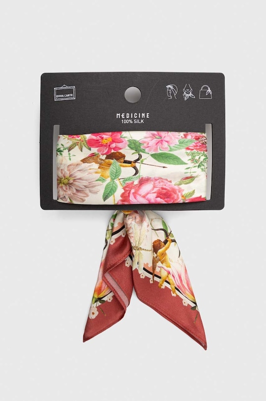 Hodvábna šatka dámska z kolekcie Eviva L'arte viac farieb RS24.SAD253 viacfarebná