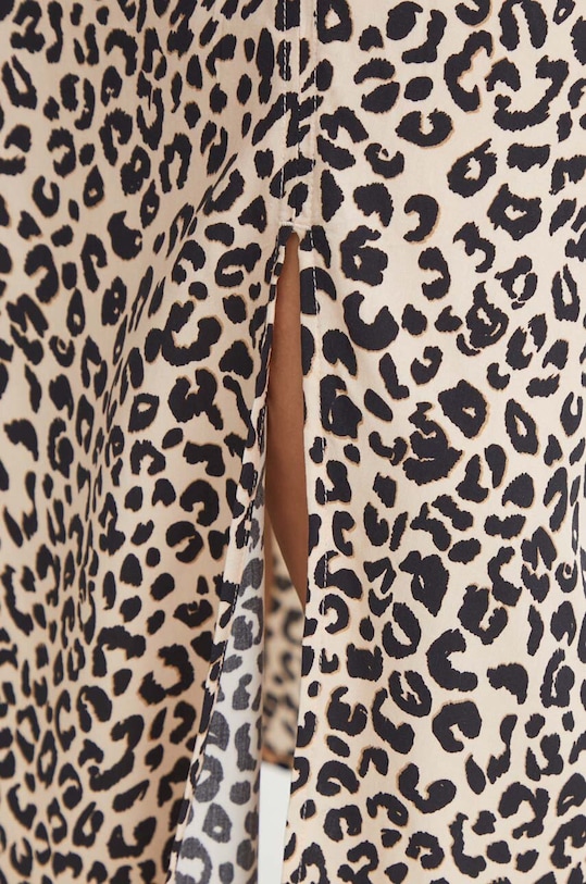 Spódnica damska kolor beżowy beżowy RS24.SDD0B0