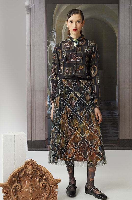 Φούστα Medicine casual πολύχρωμο RS24.SDD253