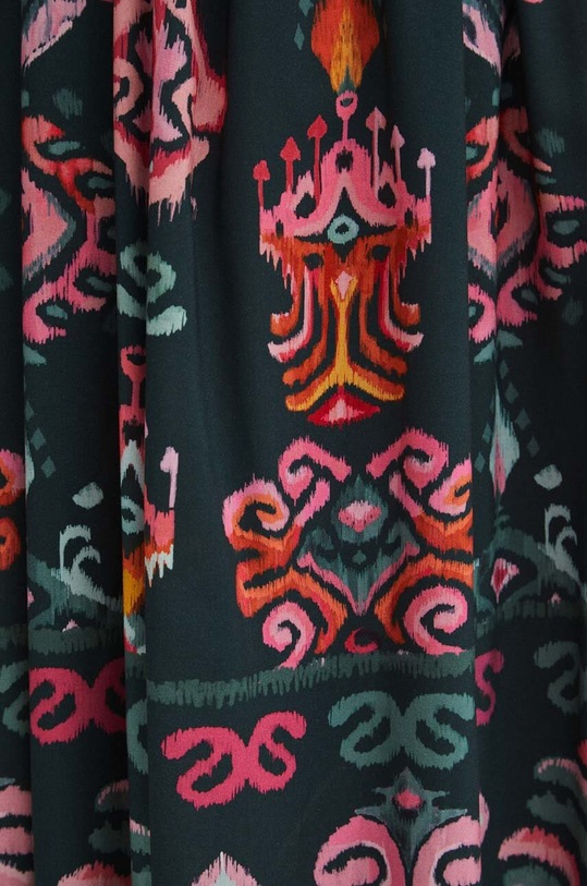 Spódnica damska maxi wzorzysta kolor zielony zielony RS24.SDD505