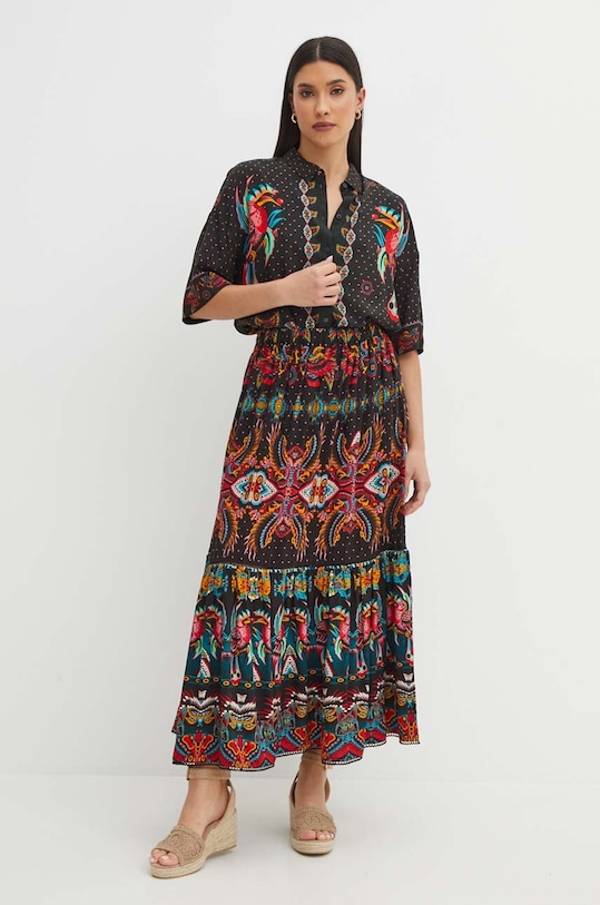 Odzież Spódnica damska maxi Tattoo Art by Rafał Czerkas - Rafsmiler kolor multicolor RS24.SDDC50 multicolor