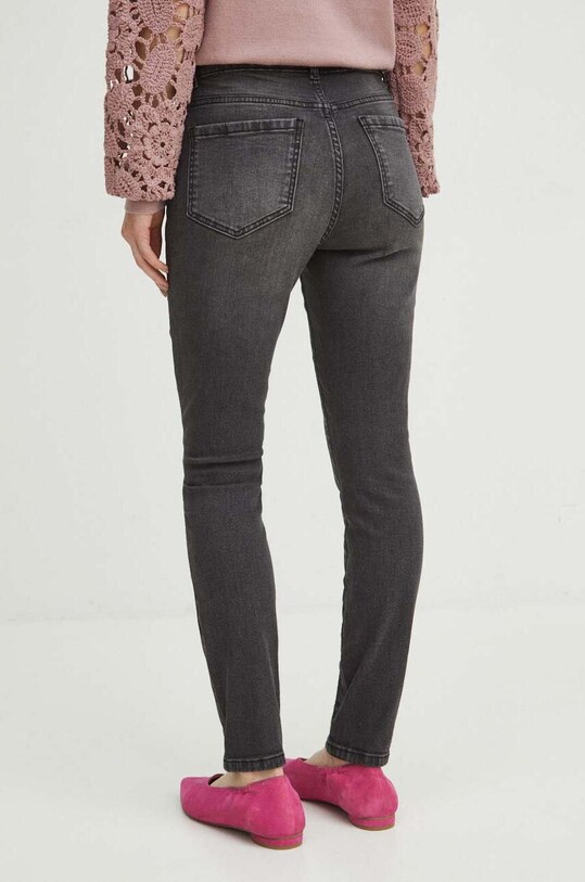 Odzież Jeansy damskie skinny kolor szary RS24.SJD011 szary