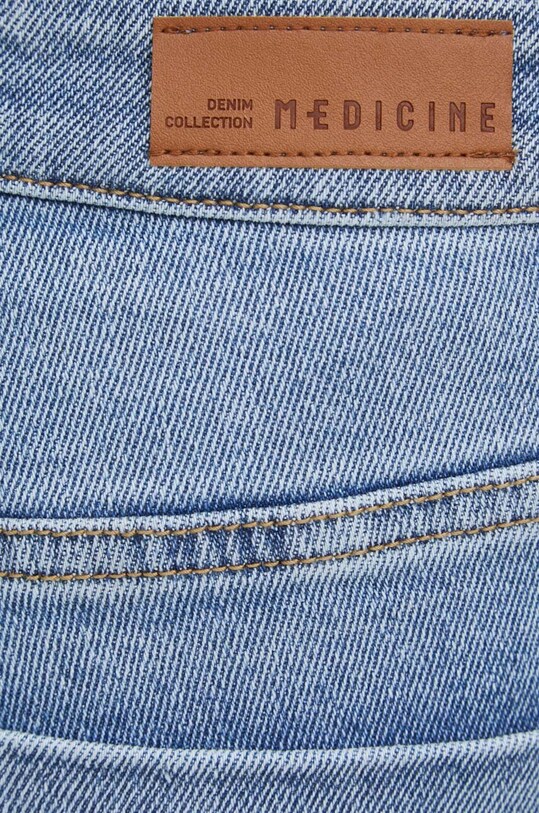 Jeansy damskie slim kolor niebieski niebieski RS24.SJD501