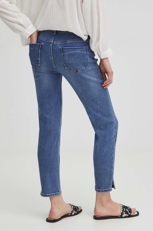 Odzież Jeansy damskie slim kolor niebieski RS24.SJD501 niebieski
