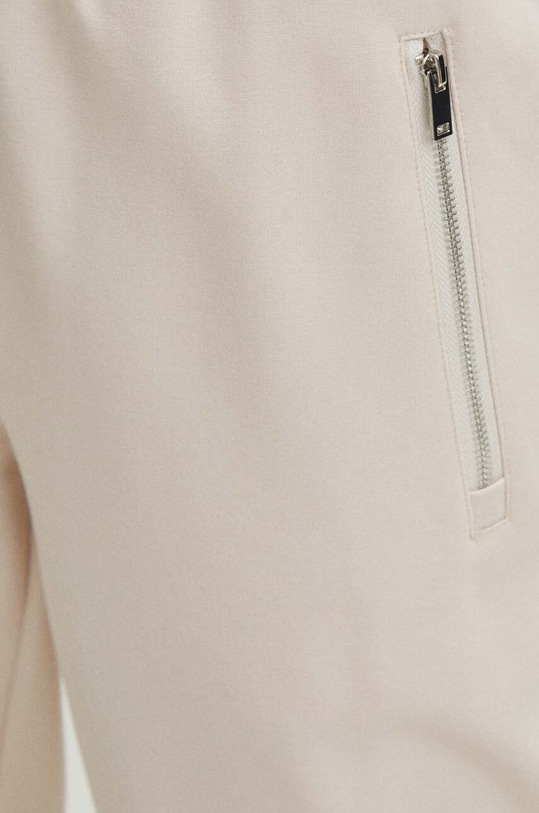 Tepláky dámske béžová farba béžová RS24.SPD041