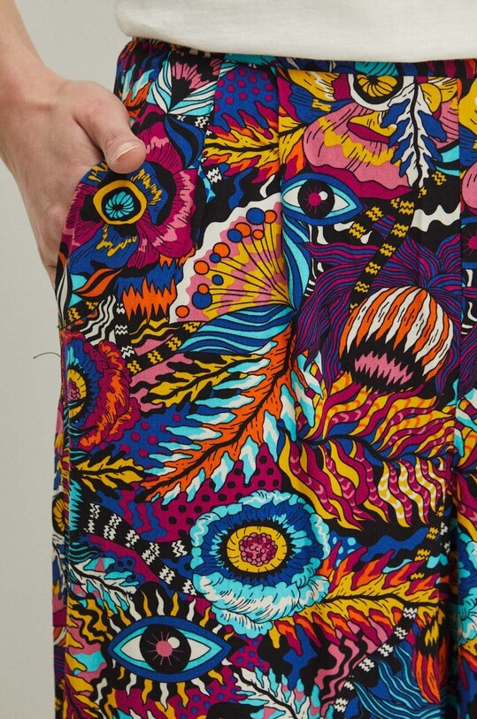 Medicine pantaloni multicolor RS24.SPD091