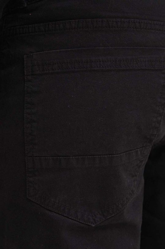 Spodnie męskie slim kolor czarny czarny RS24.SPM050