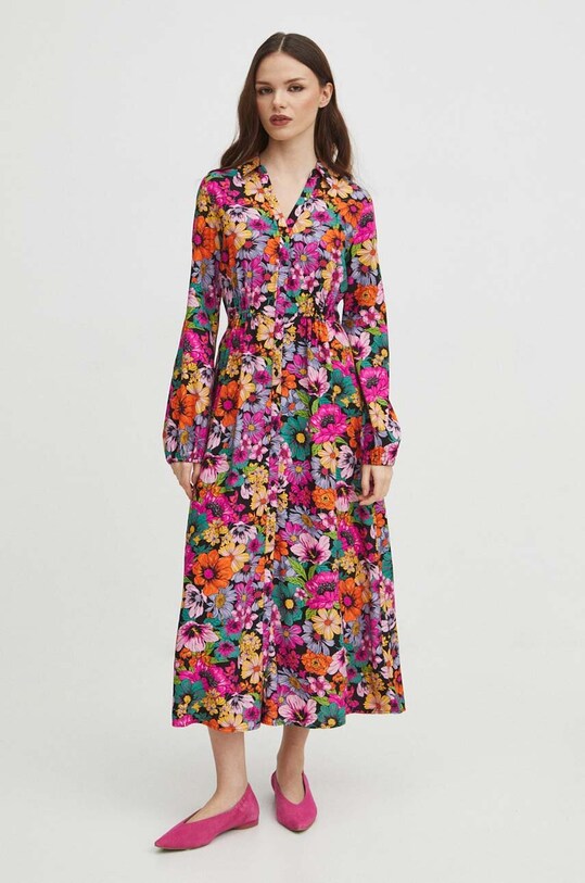 Medicine rochie midi multicolor RS24.SUD030
