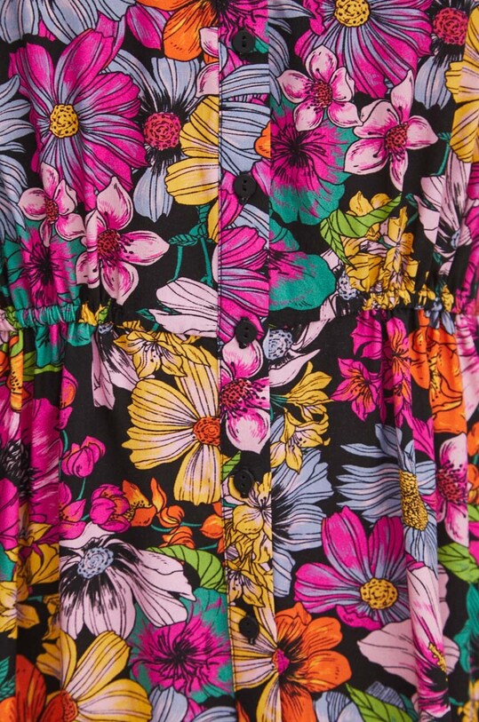 Sukienka damska midi wzorzysta kolor RS24.SUD030 multicolor