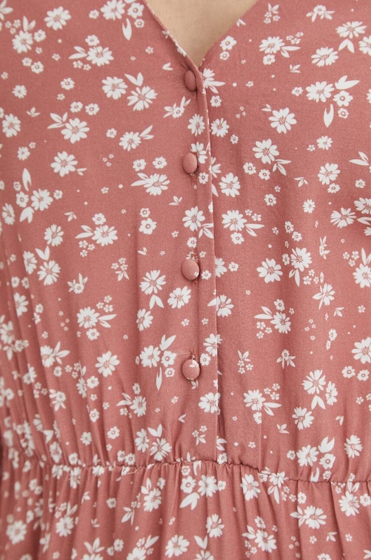 Sukienka damska maxi wzorzysta kolor różowy RS24.SUD035