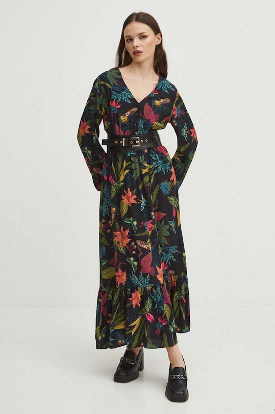 Šaty černá barva RS24.SUD035 černá RS24