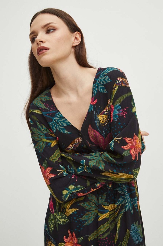 Šaty černá barva RS24.SUD035 černá