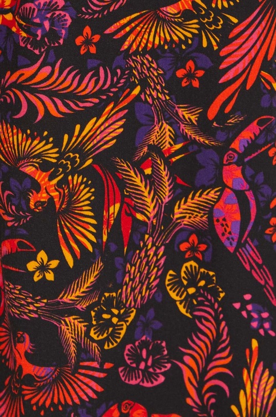 Sukienka damska maxi z paskiem z wiskozy RS24.SUD071 multicolor