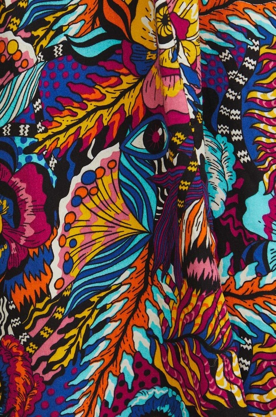 Sukienka damska maxi wzorzysta kolor multicolor RS24.SUD090 multicolor