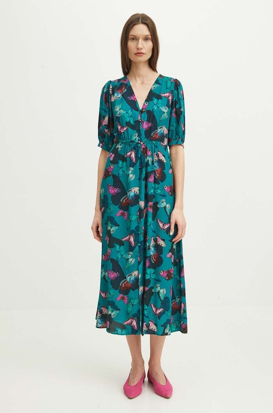 Medicine rochie RS24.SUD092 turcoaz RS24