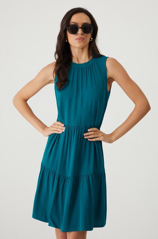 Šaty Med tyrkysová farba RS24.SUD0B1 tyrkysová RS24